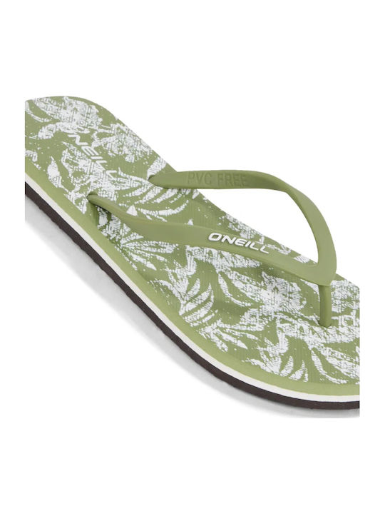 Women's Flip Flops Khaki Color