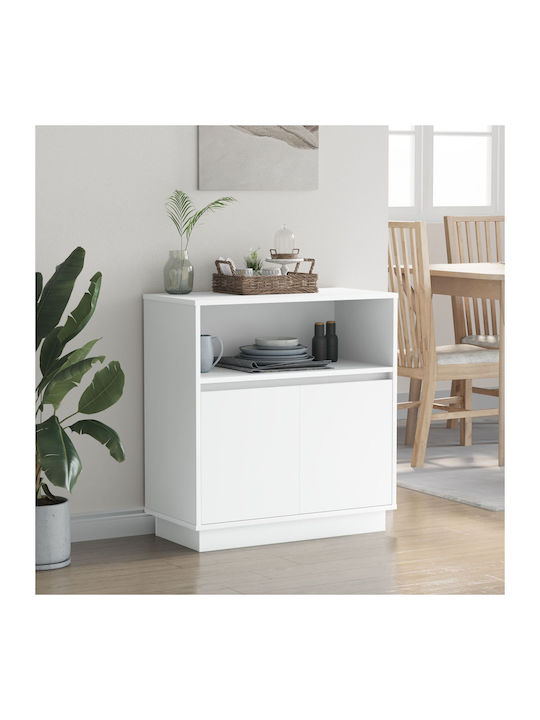Bufet din Lemn Alb 71x34.5x75cm