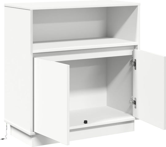 Bufet din Lemn Alb 71x34.5x75cm