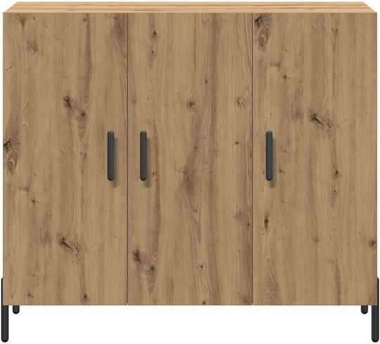 Μπουφές Ξύλινος Καρυδιάς 90x34x80cm