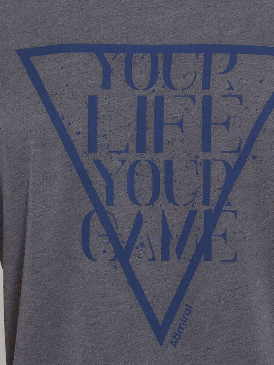 T-shirt Dk Melange Γkρι