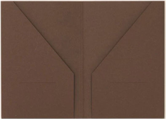 Paper Republic Essentials Xl Σημειωματάριο Bullet με Λευκές Σελίδες με Λάστιχο Καφέ