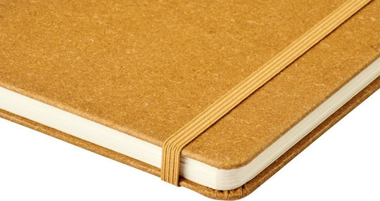 Pf Concept Notebook with Elastic and Pen Holder Brown