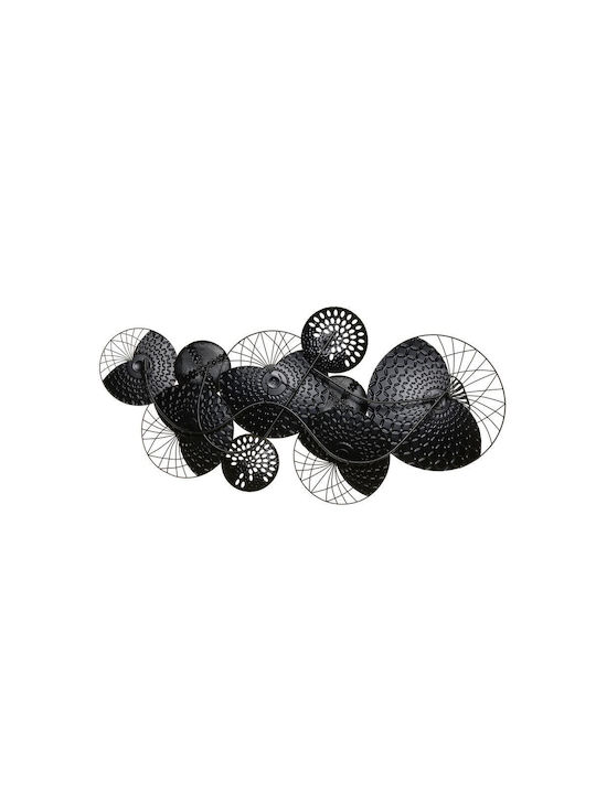 Beliani 3D Hanging Silver Wall Decor