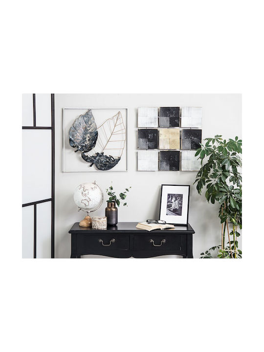 Beliani Multicolour Wall Decor Made of Metallic