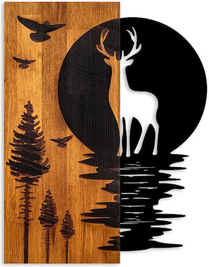 Asir Group από Ξύλο Deer 58x3x43cm Asir Group από Ξύλο Deer 58x3x43cm