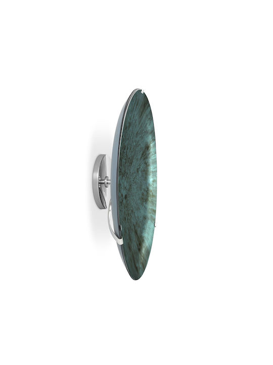 Casa Vogue Green Wall Decor Made of Glass 104x104cm