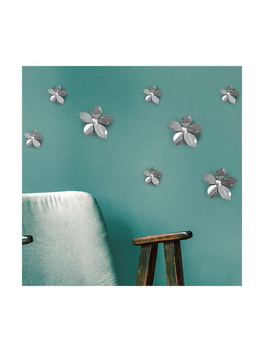 Decorative Wall Sticker Flowers 3D 3D Flowers 8 Pieces Ango