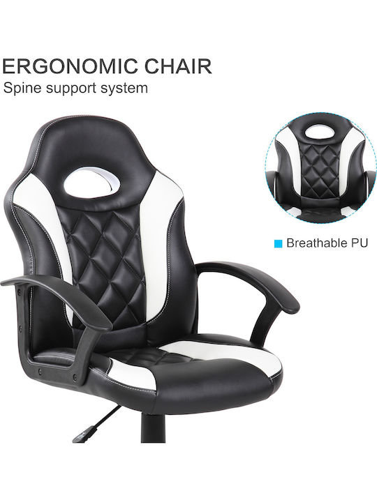 Kiwari Klaus Scaun Gaming Din piele ecologică Neagră