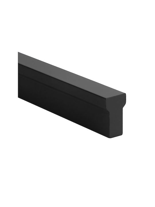 Roline Handgriff Möbelgriff aus Metallisch in Schwarz Farbe 270mm (Zentrenabstand 256mm) 686-256 1Stück