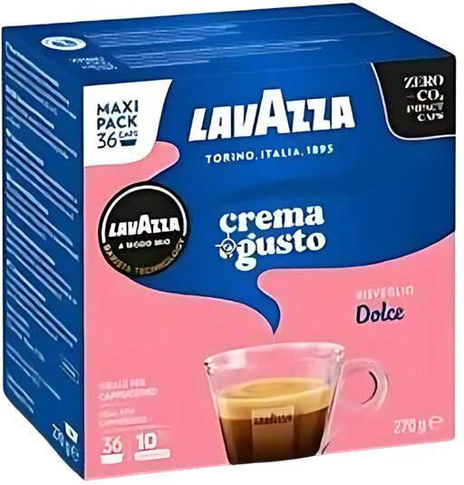Lavazza Kapseln Espresso crema e gusto Kompatibel mit Maschine LavAzza A Modo Mio 36Mützen