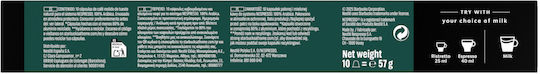 Nestle Capsules Espresso Espresso Ristretto Shot Starbucks Compatible with Machine Nespresso 10caps,tobolek