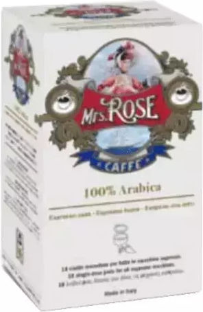 Mrs Rose Капсули Еспресо Съвместими с машина E.S.E. Pod 18капси