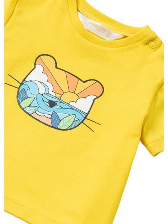 Kinder-Set mit Shorts Sommer 2Stück Yellow