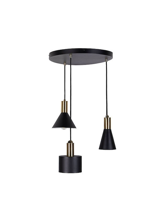 Butlers Κρεμαστό Φωτιστικό Μαύρο 40x40εκ.
