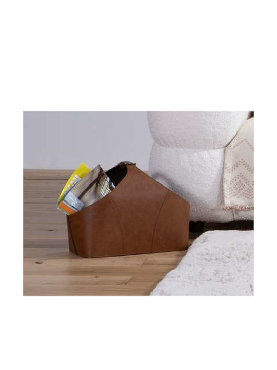 Korb Lethal 30x20x32 Ledertextur Latte Nef-nef Homeware Korb Lethal 30x20x32 Ledertextur Latte Nef-nef Homeware