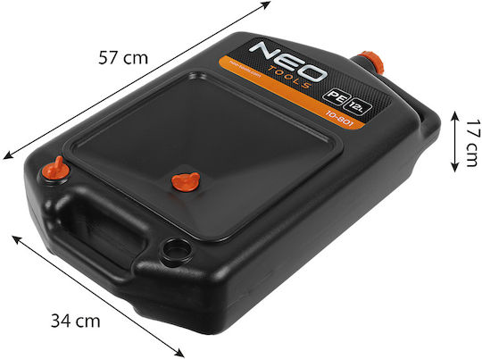 Portable Oil Drain Pan Sealed 12l
