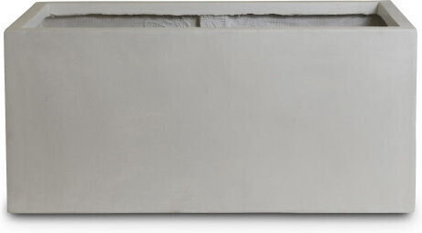 Gardin Planter Box Ceramic Grey Light 99x46x46cm.