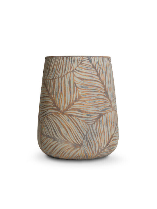 Harmony Pot Concrete Taupe 27x27x40cm.