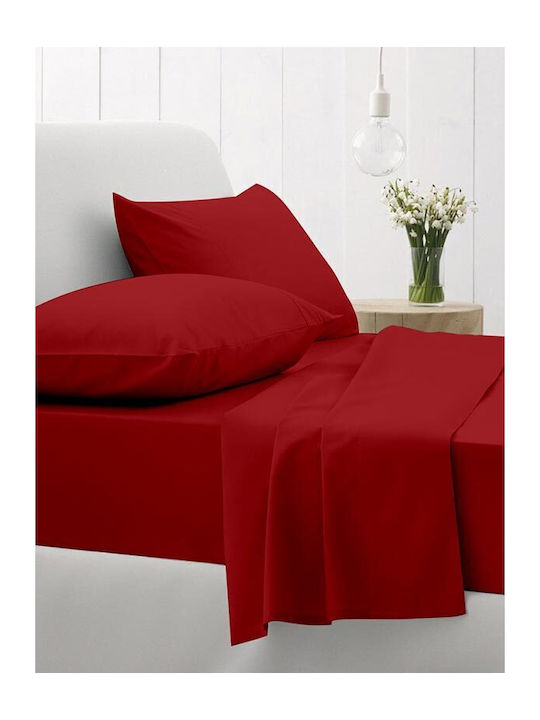 Sunshine Duvet Cover Cotton Single 170x250 Cotton Feelings 113 Red