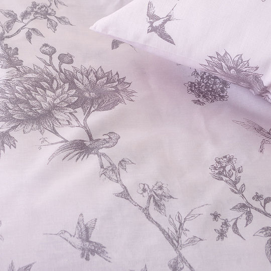 Rythmos Duvet Cover Set Single with Pillowcase 160x250 Aurora Purple