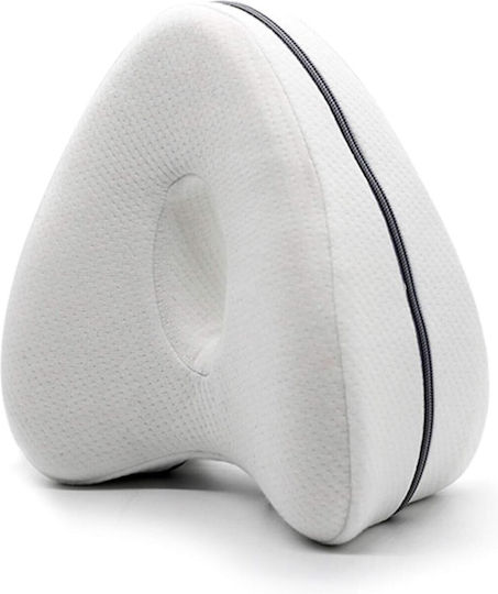 Μαξιλάρι με Memory Foam 25x23x13cm σε Λευκό χρώμα