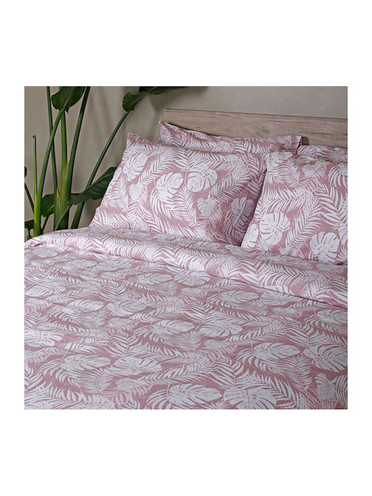 Sunshine Duvet Cover Cotton Queen 230x250 Cotton Feelings 2038 Pink