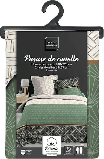 Douceur d'Intérieur Duvet Cover Set Queen with 2 Pillowcases 220x240 Belor Multicolored