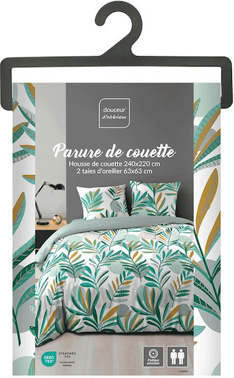 Douceur d'Intérieur Duvet Cover Set Queen with 2 Pillowcases 240x220 Louna Luna