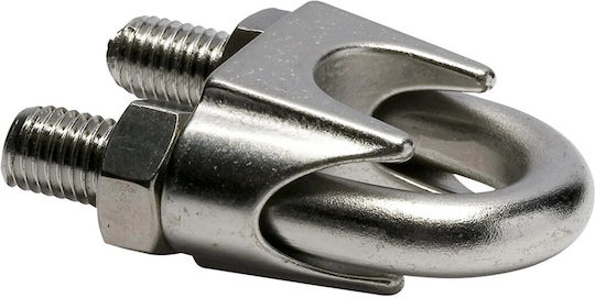 Inox Schelle 5mm Drahtseil
