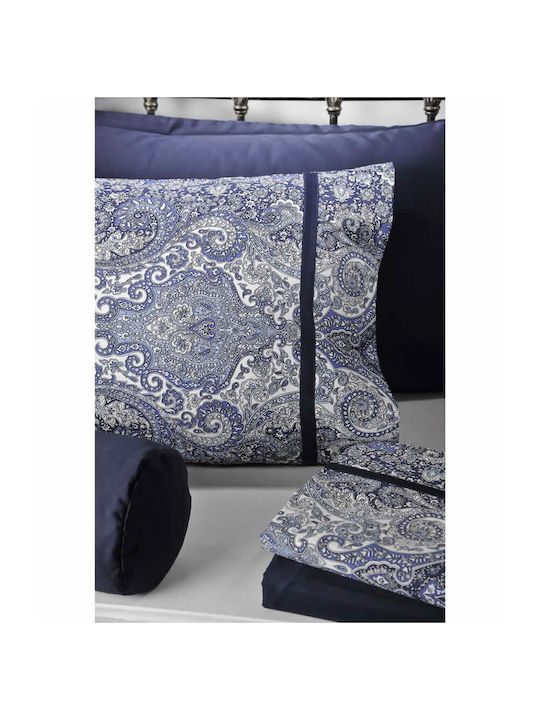 Down Town Home Duvet Cover Cotton Single 175x245 846 Blue