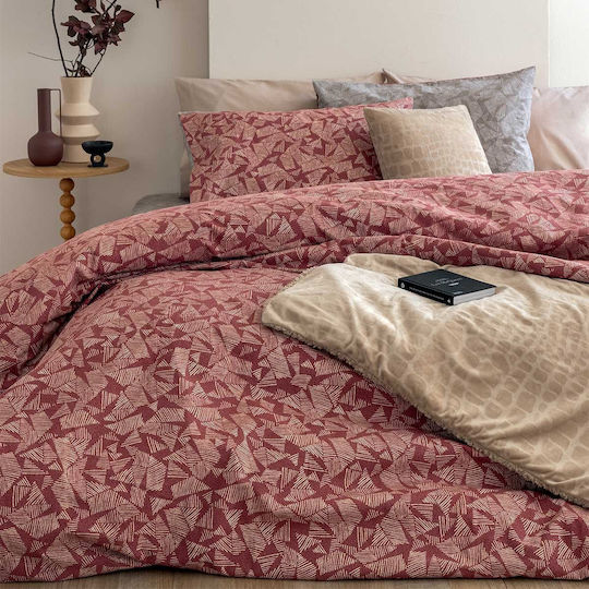 Palamaiki Duvet Cover Set Cotton Single with Pillowcase 170x250 Flannel Beauty Fb0224 Fb0224
