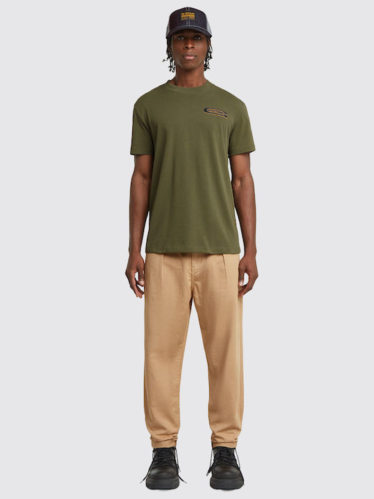 Pleated Παντελόνι Chino σε Relaxed Εφαρμογή Lion Gd