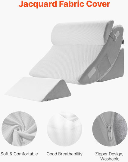 Vevor Μαξιλάρι Καθίσματος με Memory Foam 30cm σε Λευκό χρώμα XXZKDJXXZ4JTN08JX001V0