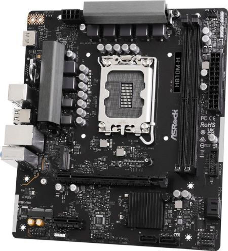 ASRock H810M-H Placă de bază Micro ATX cu Intel 1851 Socket