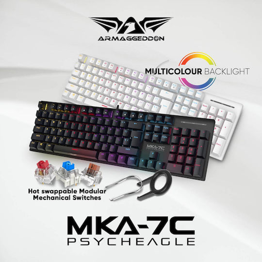MKA-7C Gaming Mechanical Keyboard with RGB lighting (English US)