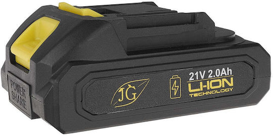 John Gardener Battery Chainsaw 2x2Ah 21V