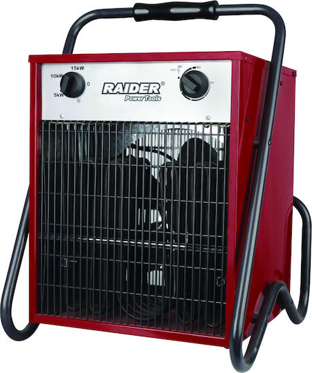 Raider Βιομηχανικό Ηλεκτρικό Αερόθερμο 15kW
