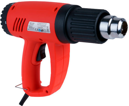 Raider RD-HG12 Пистолет за горещ въздух 2000W с регулиране на температурата до 600°C