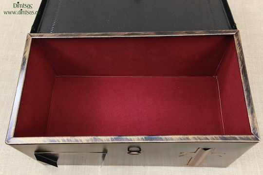 Metallic Bronze Felt Ossuary