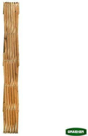 Klappbares Spalier Garten aus Holz mit Rhombus-Rasterdesign in Beige Farbe 150x180cm E-1417