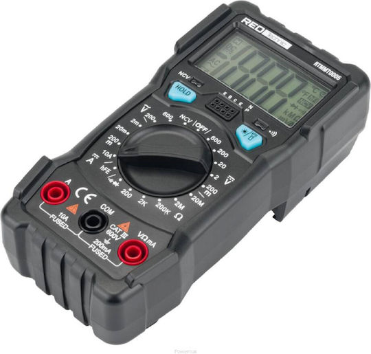 Red Technic Ψηφιακό Πολύμετρο με Buzzer με Μέτρηση AC / DC RTMMT0005