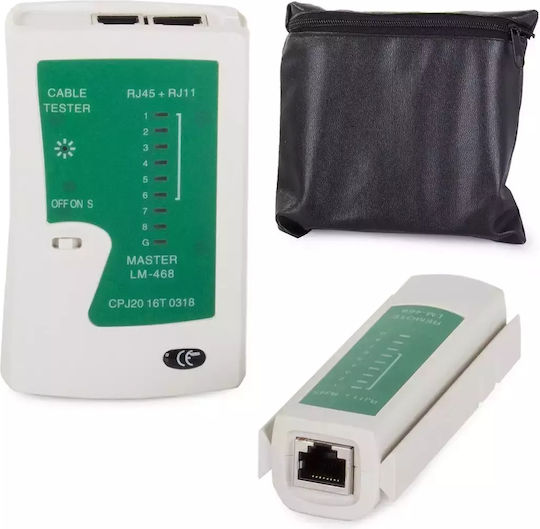 Tester Καλωδίων Δικτύου RJ45 / RJ11