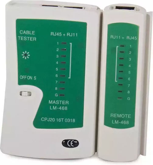 Tester Καλωδίων Δικτύου RJ45 / RJ11