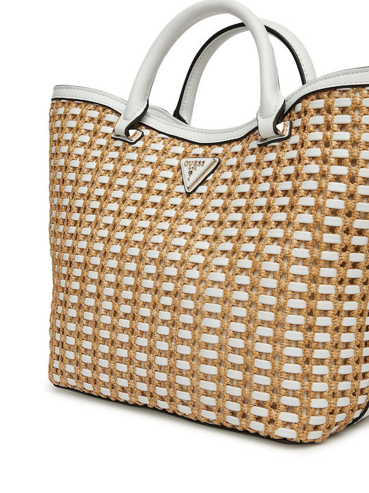 Damentasche Schultertasche Beige