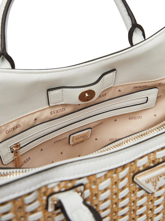 Damentasche Schultertasche Beige