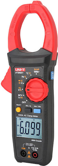 Uni-T Clamp Meter Digital with Test Leads Ut206a+