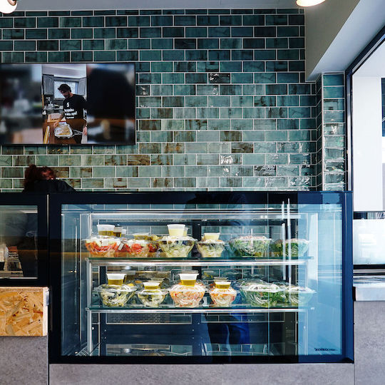 Bambas Frost Heated Display Cabinet 2050W W108xD70xH120cm