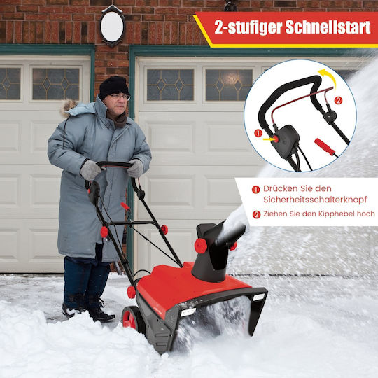 Costway ET10041DE-RE Electric Cultivator