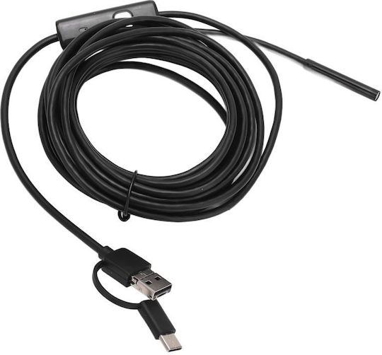 Y102 Camera Endoscopică pentru Mobil cu Rezoluție 640x480 pixeli și Cablu 5m